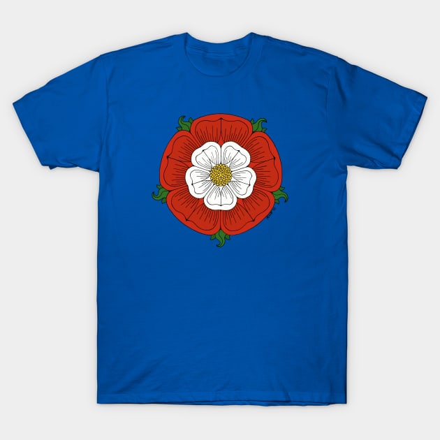 Tudor Rose T-Shirt by AzureLionProductions